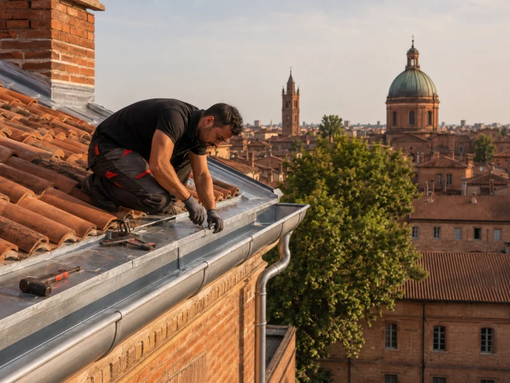 Zinguerie et gouttières à Toulouse